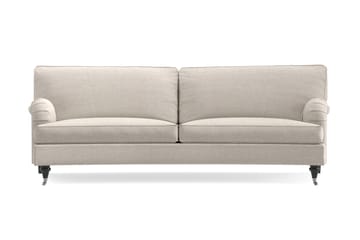 Howard Classic 3-sits Svängd Tygsoffa - Beige - Möbler - Soffa - Howardsoffa