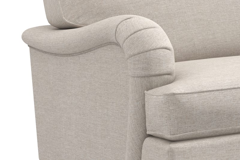 Howard Classic 3-sits Svängd Tygsoffa - Beige - Möbler - Soffa - Howardsoffa