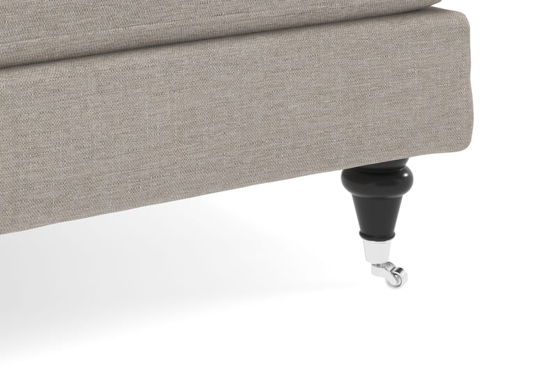 Howard Classic 3-sits Svängd Tygsoffa - Beige - Möbler - Soffa - Howardsoffa