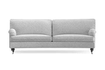 Howard Classic 3-sits Svängd Tygsoffa - Grå - Möbler - Soffa - Howardsoffa