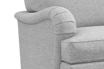 Howard Classic 3-sits Svängd Tygsoffa - Grå - Möbler - Soffa - Howardsoffa