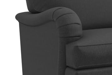 Howard Classic 3-sits Svängd Tygsoffa - Mörkgrå - Möbler - Soffa - Howardsoffa
