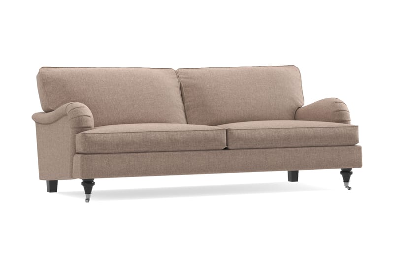 Howard Classic 3-sits Tygsoffa - Mörkbeige - Möbler - Soffa - Howardsoffa