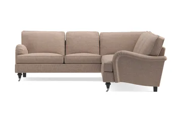 Howard Classic 6-sits L-formad Hörnsoffa i Tyg - Mörkbeige - Möbler - Soffa - Howardsoffa