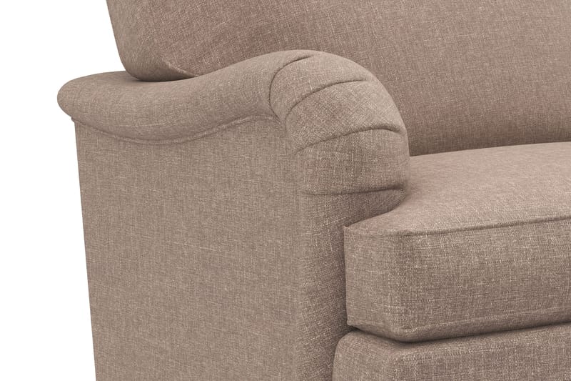 Howard Classic 6-sits L-formad Hörnsoffa i Tyg - Mörkbeige - Möbler - Soffa - Howardsoffa