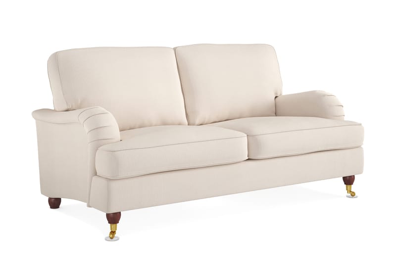 Howard Lyx 2-sits Manchestersoffa - Beige - Möbler - Soffa - Howardsoffa