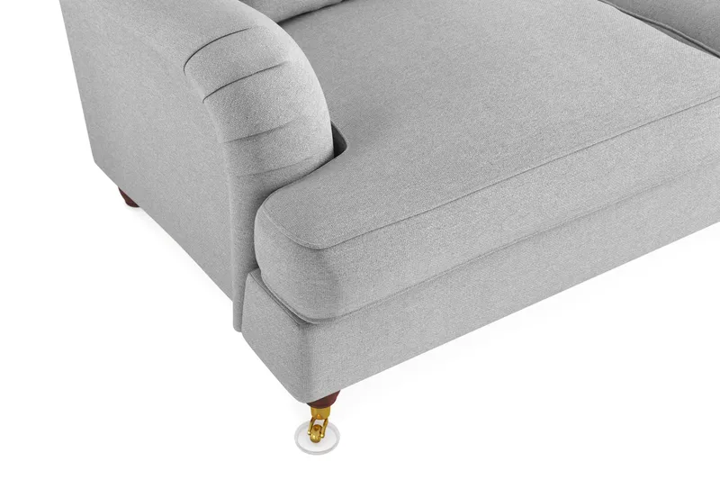 Howard Lyx 2-sits Tygsoffa - Ljusgrå - Möbler - Soffa - Howardsoffa