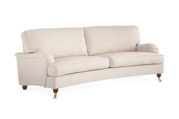 Howard Lyx 3-sits Svängd Manchestersoffa - Beige - Möbler - Soffa - Howardsoffa