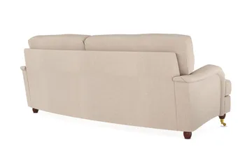 Howard Lyx 3-sits Svängd Tygsoffa - Beige - Möbler - Soffa - Howardsoffa