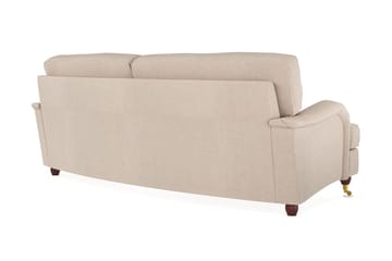 Howard Lyx 3-sits Svängd Tygsoffa - Beige - Möbler - Soffa - Howardsoffa