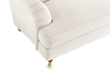 Howard Lyx 4-sits Sammetssoffa - Krämvit - Möbler - Soffa - Howardsoffa