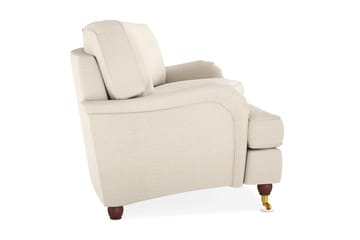 Howard Lyx 4-sits Svängd Tygsoffa - Beige - Möbler - Soffa - Howardsoffa