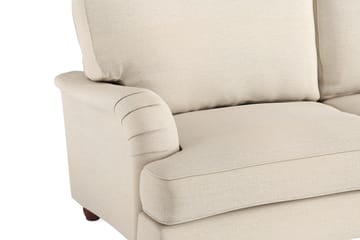 Howard Lyx 4-sits Svängd Tygsoffa - Beige - Möbler - Soffa - Howardsoffa