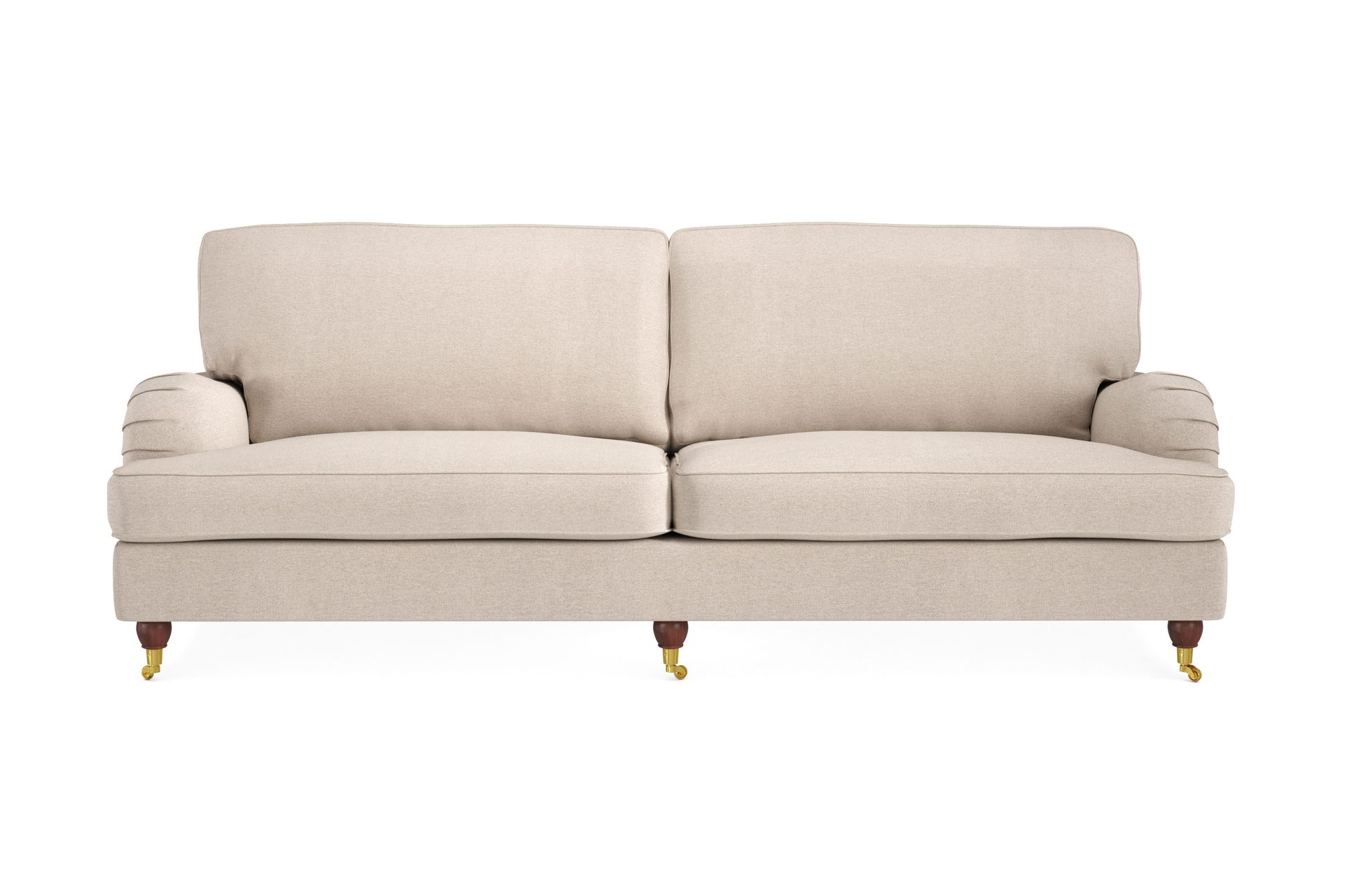 Howard Lyx 4-sits Tygsoffa – Beige