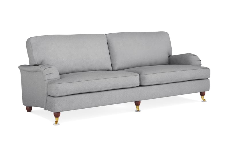 Howard Lyx 4-sits Tygsoffa - Ljusgrå - Möbler - Soffa - Howardsoffa