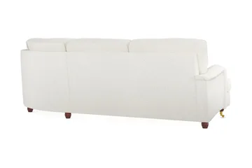 Howard Lyx 6-sits Högervänd L-formad Hörnsoffa i Bouclé - Vit - Möbler - Soffa - Howardsoffa