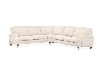 Howard Lyx 6-sits Högervänd L-formad Hörnsoffa i Manchester - Beige - Möbler - Soffa - Howardsoffa