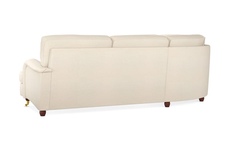 Howard Lyx 6-sits Högervänd L-formad Hörnsoffa i Tyg - Beige - Möbler - Soffa - Howardsoffa
