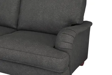 Howard Lyx 6-sits Högervänd L-formad Hörnsoffa i Tyg - Mörkgrå - Möbler - Soffa - Howardsoffa