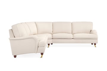 Howard Lyx 6-sits Vänstervänd L-formad Hörnsoffa i Manchester - Beige - Möbler - Soffa - Howardsoffa
