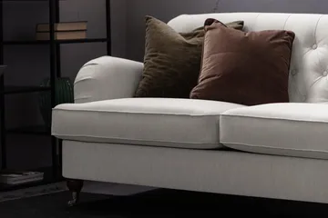 Howard Riviera 2-sits Tygsoffa - Ljusgrå - Möbler - Soffa - Howardsoffa