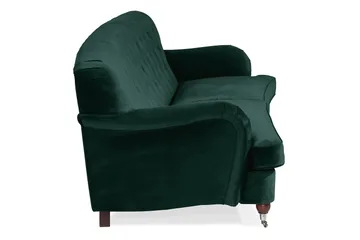 Howard Riviera 3-sits Svängd Sammetssoffa - Grön - Möbler - Soffa - Howardsoffa