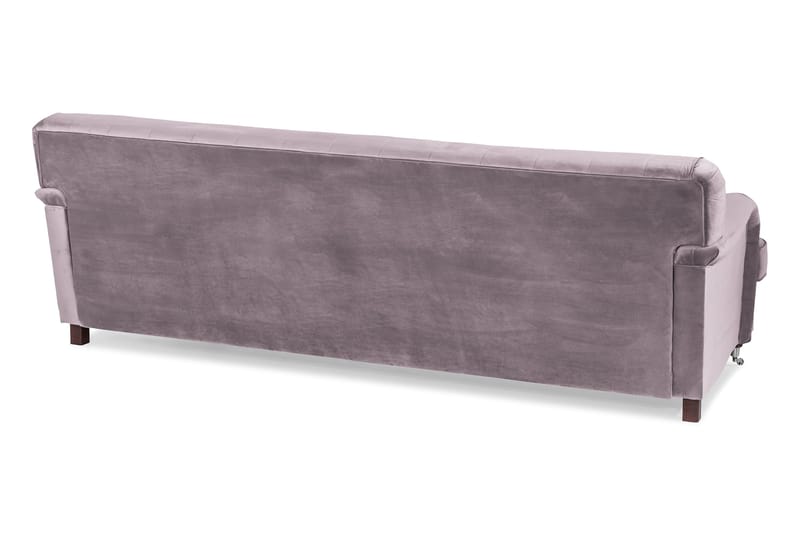 Howard Riviera 3-sits Svängd Sammetssoffa - Lila - Möbler - Soffa - Howardsoffa