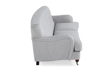 Howard Riviera 3-sits Svängd Tygsoffa - Grå - Möbler - Soffa - Howardsoffa