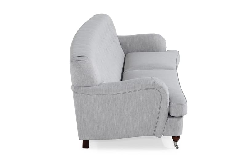 Howard Riviera 3-sits Svängd Tygsoffa - Grå - Möbler - Soffa - Howardsoffa