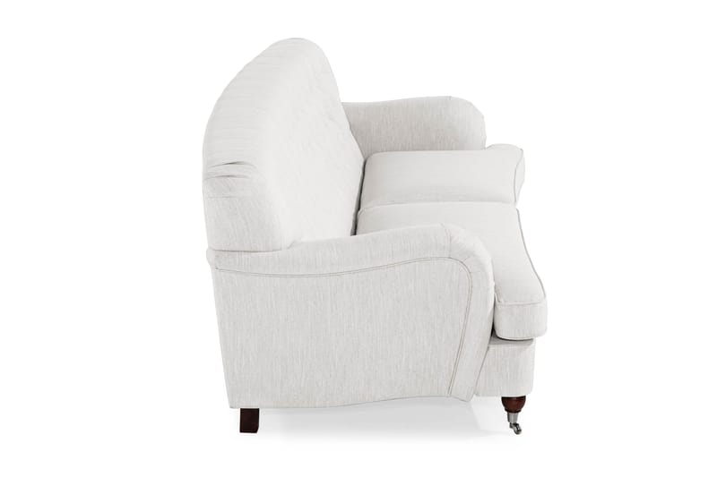 Howard Riviera 3-sits Svängd Tygsoffa - Ljusgrå - Möbler - Soffa - Howardsoffa