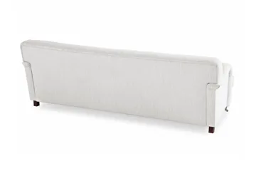 Howard Riviera 3-sits Svängd Tygsoffa - Ljusgrå - Möbler - Soffa - Howardsoffa