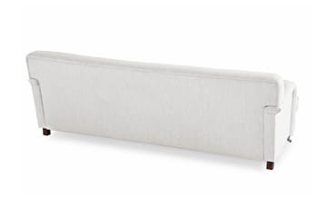 Howard Riviera 3-sits Svängd Tygsoffa - Ljusgrå - Möbler - Soffa - Howardsoffa