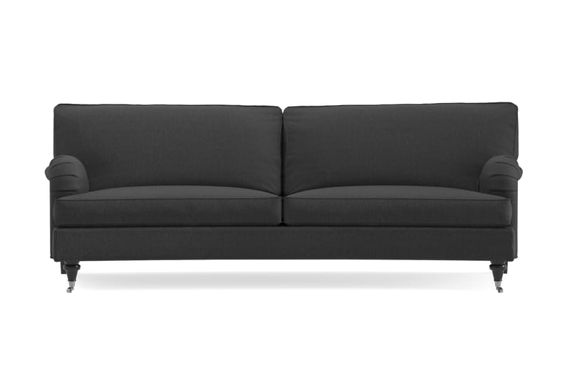 Oxford Classic 2,5-sits Soffa Svängd - Mörkgrå - Howardsoffa - 3 sits soffa