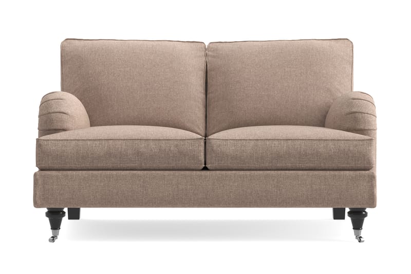 Oxford Classic 2-sits Soffa - Mörkbeige - 2 sits soffa - Howardsoffa