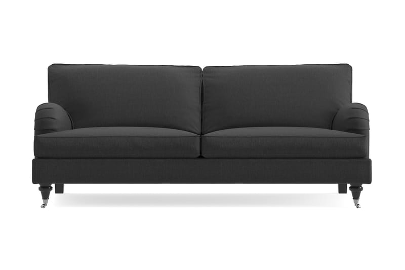 Oxford Classic 3,5-sits Soffa - Mörkgrå - Howardsoffa - 3 sits soffa