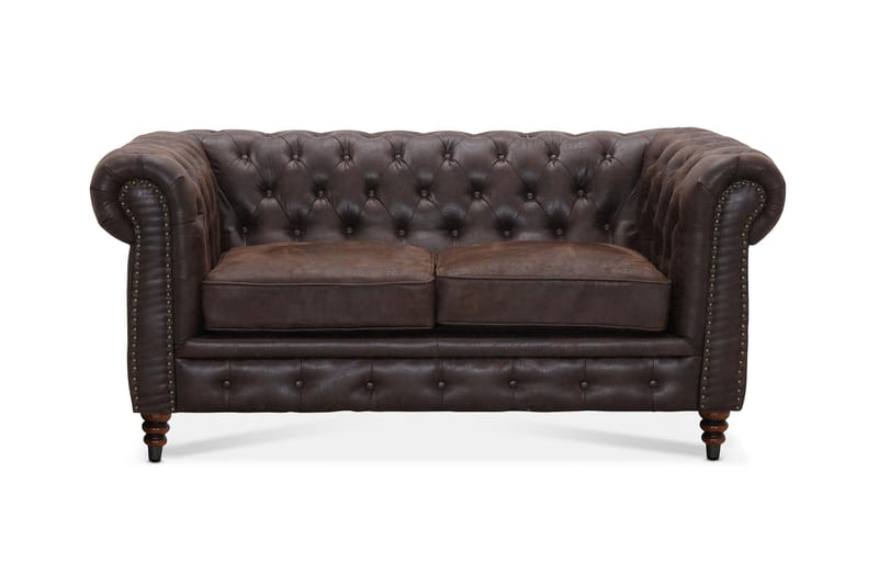 Soffa Cambridge 2-sits - Howardsoffa - Chesterfield soffa - 2 sits soffa - Skinnsoffa