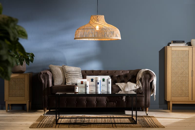 Soffa Chester Deluxe 2-sits - Mörkbrun - Möbler - Soffa - Howardsoffa