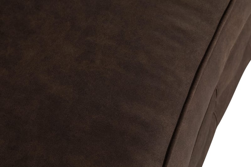 Soffa Walton Lyx 3-sits Svängd - Mörkbrun - Möbler - Soffa - Howardsoffa