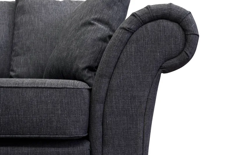 Toronto 3-sits Soffa - Grå - Möbler - Soffa - Howardsoffa