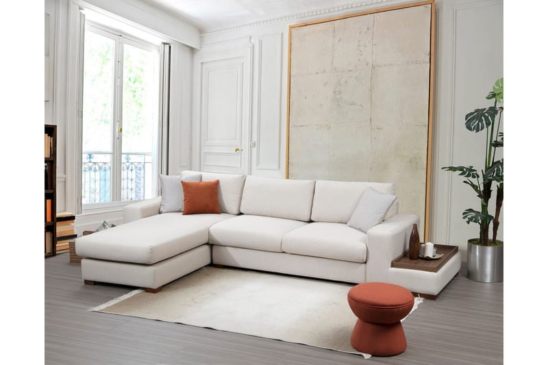 Huelva Divansoffa - Beige - Möbler - Soffa - Divansoffa & schäslongsoffa