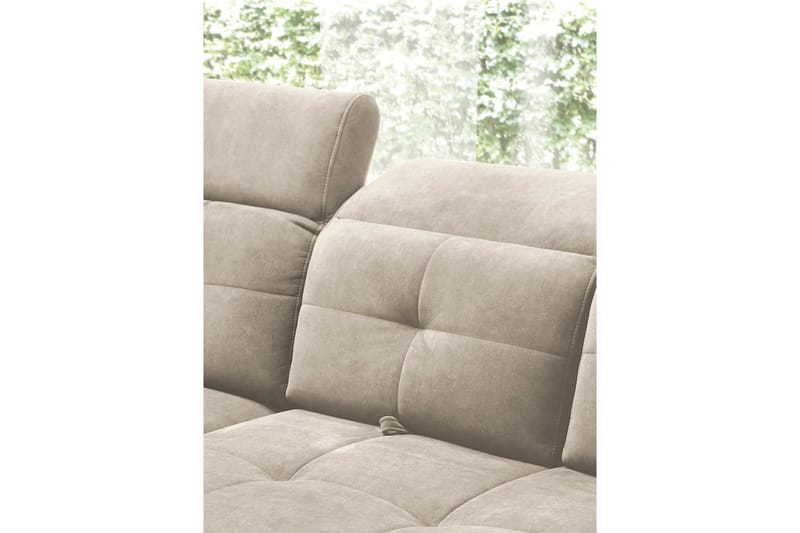 Inferne 5-sits Soffa med Schäslong - Beige - Möbler - Soffa - Divansoffa & schäslongsoffa