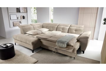 Inferne 5-sits Soffa med Schäslong - Beige - Möbler - Soffa - Divansoffa & schäslongsoffa