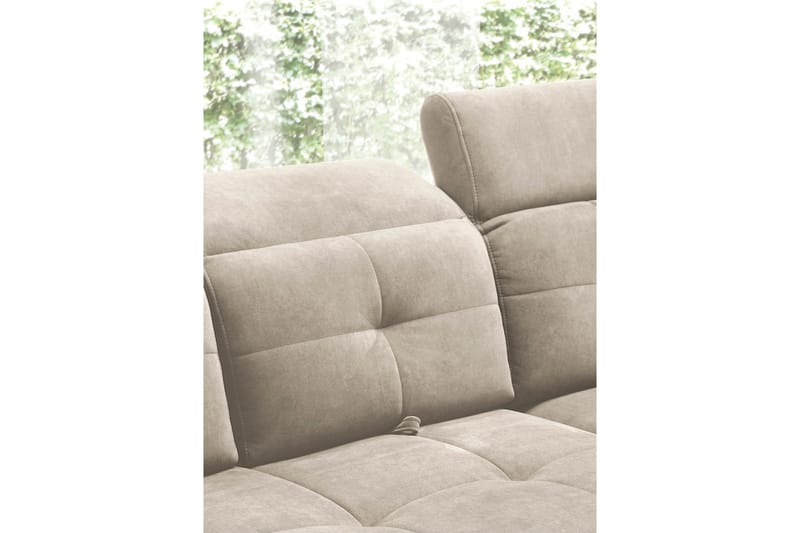 Inferne 5-sits Soffa med Schäslong - Beige - Möbler - Soffa - Divansoffa & schäslongsoffa
