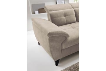 Inferne 5-sits Soffa med Schäslong - Beige - Möbler - Soffa - Divansoffa & schäslongsoffa