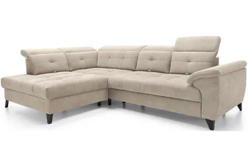 Inferne 5-sits Soffa med Schäslong - Beige - Möbler - Soffa - Divansoffa & schäslongsoffa