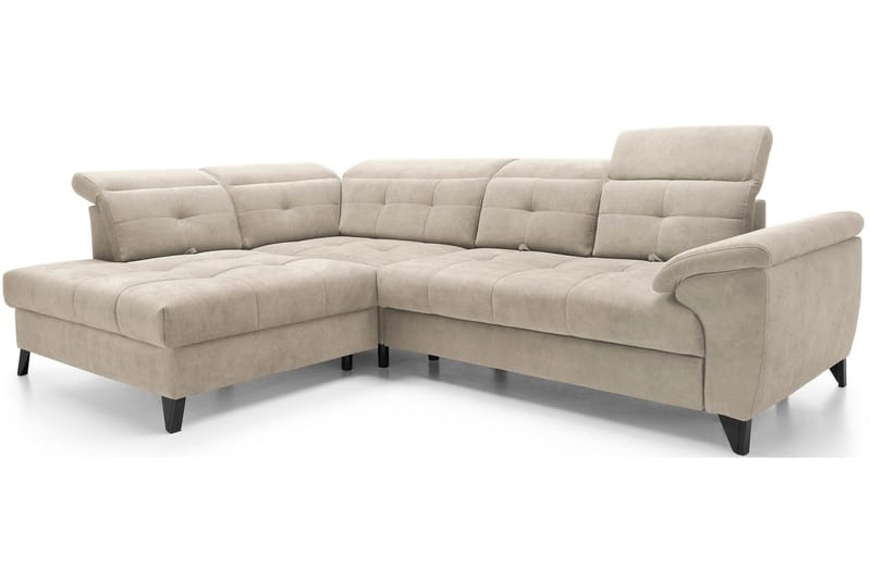 Inferne 5-sits Soffa med Schäslong - Beige - Möbler - Soffa - Divansoffa & schäslongsoffa
