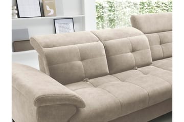 Inferne 5-sits Soffa med Schäslong - Beige - Möbler - Soffa - Divansoffa & schäslongsoffa