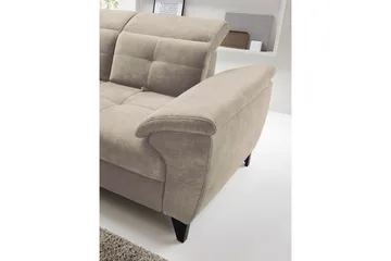 Inferne 5-sits Soffa med Schäslong - Beige - Möbler - Soffa - Divansoffa & schäslongsoffa