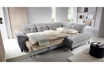 Inferne 5-sits Soffa med Schäslong - Grå - Möbler - Soffa - Divansoffa & schäslongsoffa
