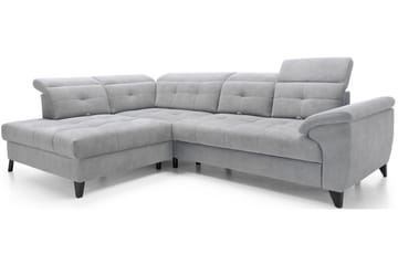 Inferne 5-sits Soffa med Schäslong - Grå - Möbler - Soffa - Divansoffa & schäslongsoffa